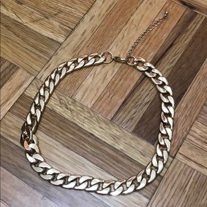 Gold chain choker (adjustable length)
